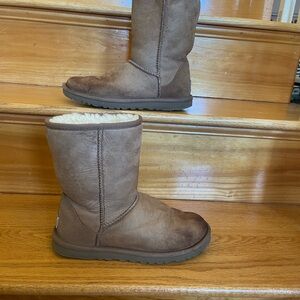 UGG Tan Shearling Boots
